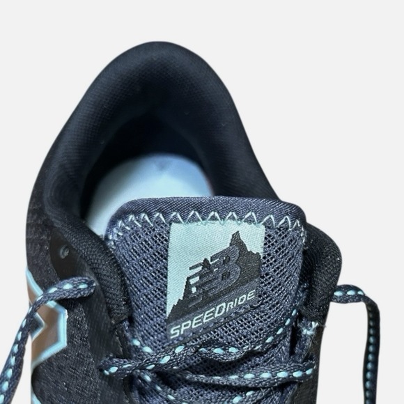 NEW BALANCE 690 v1 SpeedRide Black Teal Trail Running Shoes Women 9.5 WT690LA1 - Picture 7 of 12